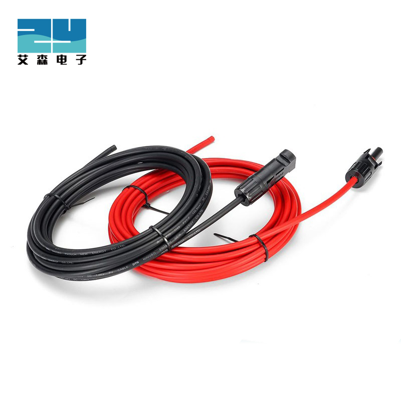 太阳能插头连接线